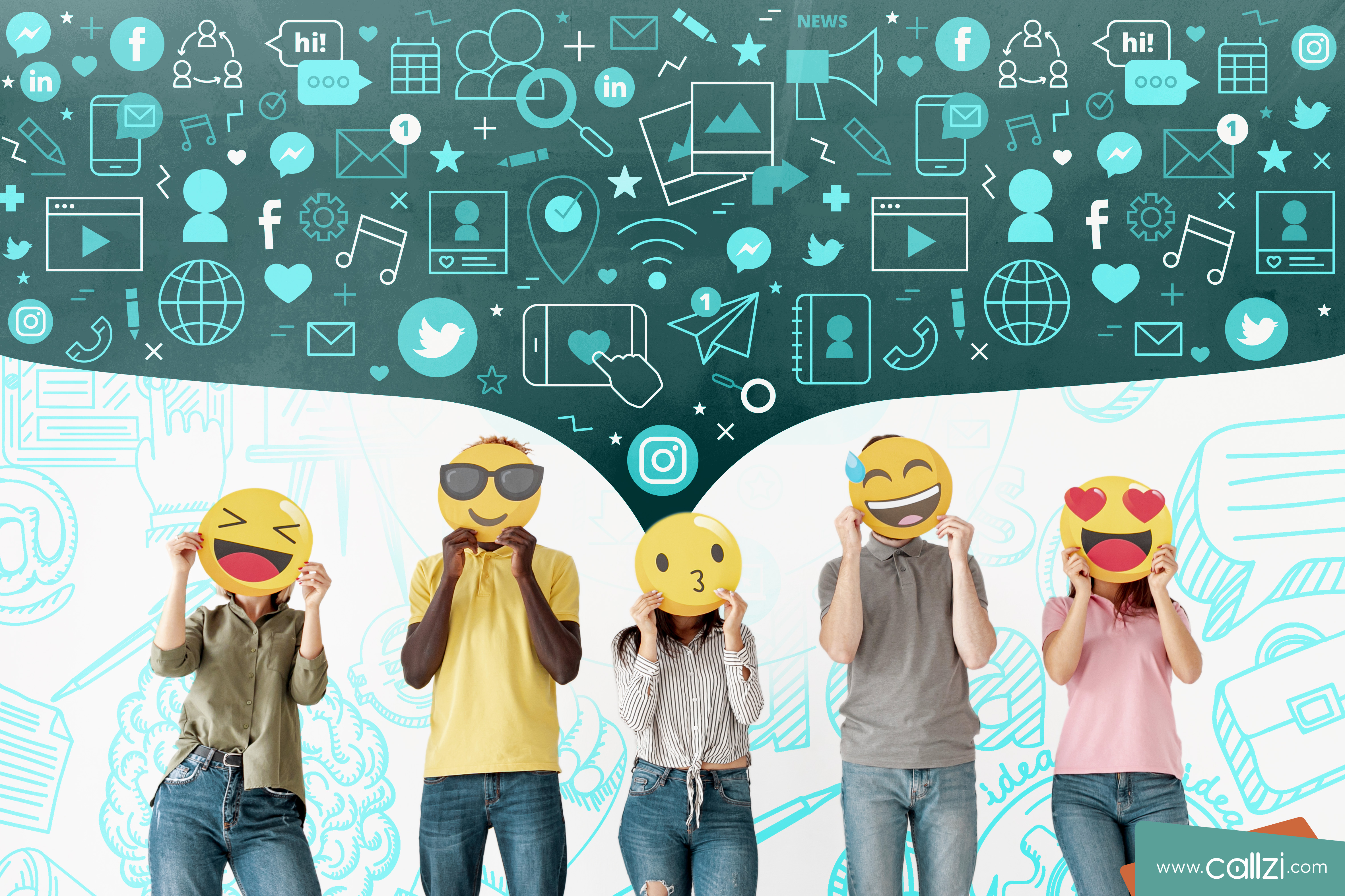 redes sociales marketing-callzi